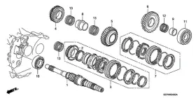 91002-pcy-003 Acura Genuine Bearing Ball 28x64x18
