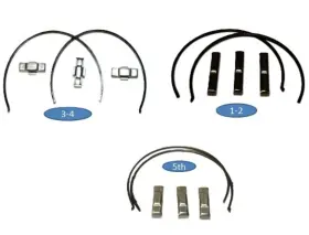 T5wc-k1 Aftermarket Products T5 1-2 3-4 And 5th Synchro Spring Key Kits For World Class T-5 Ford Chevy Wc