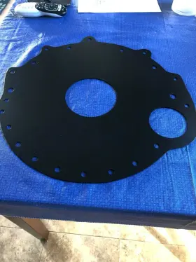 123456 Amc Lakewood Bellhousing Backing Plate T-10