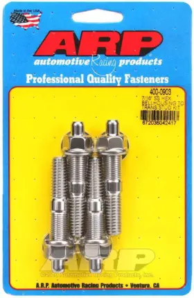 400-0903 Arp 7/16 Ss Hex Bellhousing To Trans Stud Kit