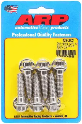 429-0902 Arp Stainless 12 Point Bellhousing Bolt Kit