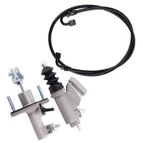 Bfo 2qdwb6 Clutch Master Cylinder And Slave Kit For Honda Civic Si Acura Tsx Rsx 2002-2015