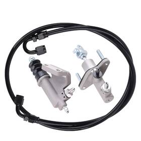 Bfo T3gqw0 Clutch Master Cylinder Slave Kit For Honda Civic Si Acura Tsx 02-15 Ktdclkkms