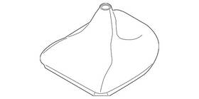 Bmw 25-11-7-552-506 Genuine Shift Boot