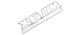 51168098963 Bmw Genuine Emblem