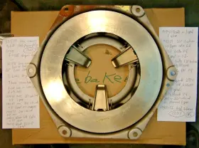 351854 Borg-warner Rebuilt 10 Inch Clutch Pressure Plate With Levers For 1939 Desoto 1949 Dodge More
