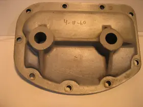 T10-148 Borg Warner April 11 1960 T-10 4 Speed Transmission Side Cover Impala Corvette G M Ford