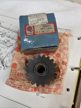 22a204 British Motor Corporation Austin Healey Sprite Mk I Ii Mg Midget Nos Reverse Gear In The Bmc Box