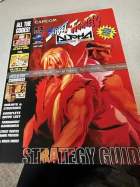 Sh-120 Capcom Street Fighter Alpha Warriors Dreams Strategy Guide Hardcover