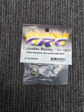 Crc 64060 Qty 3 Calandra Racing Concepts 60 Tooth Gold Standard Race Pinion