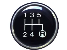 71bdfyg14 Crown Automotive Manual Trans Shift Knob Emblem For Cj7 Cj5 Cherokee J10 J20 1985 1984