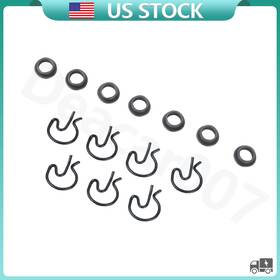 Deacar007 3327302 Manual Transmission Steel Shifter Bushing With Spring Clips Pit Pack