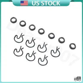 3327302 Deacar007 Manual Transmission Steel Shifter Bushing With Spring Clips Pit Pack