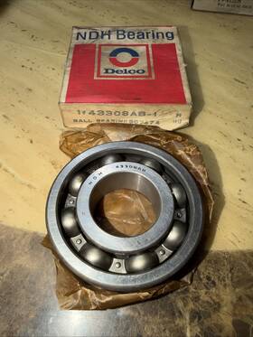Delco 43308ab-1 Nos Muncie 4 Spd Trans Bearing 907474 1963-75 Camaro Chevelle