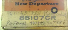 900043-77510 Delco-new Departure 1961-1963 Buick 1961-67 Olds F-85 Nos Rear Wheel Bearing 907180 Mib With Spacer