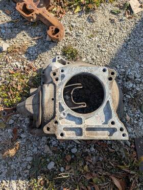 Dodge 4202506 1981 1993 D150 W150 Slant 6 Six Manual Transmission Bell Housing
