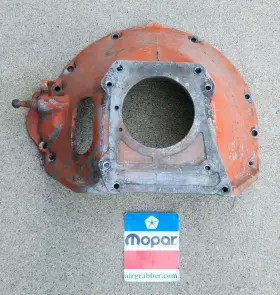 2892513 Dodge Chrysler Plymouth Mopar Cuda Challenger Charger Big Block 10 1/2 Inch Aluminum Bell Housing
