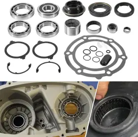 Drqp1826 Dr-auto Np246 Transfer Case Rebuild Bearings Kit For 1998-up Gmc Cadillac And Chevy Bk351