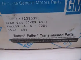12380355 Eaton Fuller S-2204 Gm Rear Bearing Cover Assy 21678 S-1537 T2