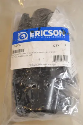 Ericson 782862935156 G200 Gfci Portable 30a 240v Manual Field Attachable Inline