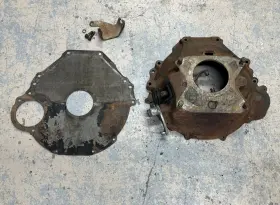 7505-ab Ford 75zy Mexican Fox Body 79-84 Oem Iron Bellhousing 302/srod Windsor W Linkage Bracket