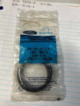 Ford C4az-7064-b Nos 1964 - 1973 Mustang Torino Fairlane 4 Speed Toploader Gear Snap Rings