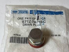 Ford E7tz7a0101c Genuine Oem E7tz-7a010-c 87-01 Zf 5-speed Manual Trans Drain Fill Plug Nos