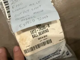 E8tz-7r205-b Ford Nos Genuine Oem Manual Trans Output Shaft Bearing Rear