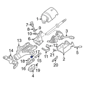 Fodz3e691a Ford Oe For F-150 1998 Automatic Transmission Parking Pawl Shaft