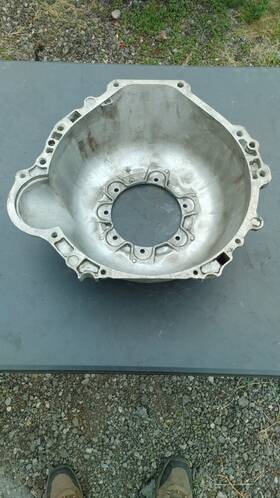 Ford Rf-d7bp C-4 Auto Bellhousing 6 Bolt. Part # 7976-aa