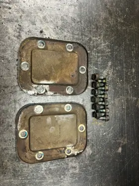 S5-47 Ford Zf 1304 301 035 87-97 Zf5 S5-42 Oem Pto Cover Plate With Bolts Hardware