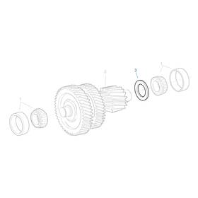 Fuller 4303124 Manual Transmission Input Shaft Spacer