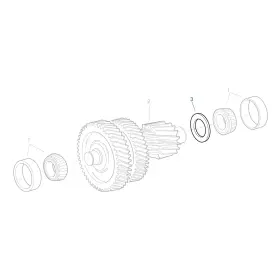 4303124 Fuller Manual Transmission Input Shaft Spacer
