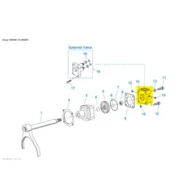 K3365 Fuller Kit Range Cyl. Cover