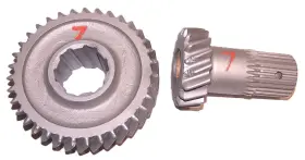 3831745 General Motors Muncie M20 M21 M22 Reverse And Idler Gear Set Used 4 Speed