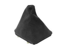 93gfsx Genuine Shift Lever Boot - Manual Transmission Black Alcantara Trans Fits Bmw 330ci 2001-2006
