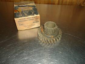 Gm 3845054 New Nos 3-speed Transmission 2nd Second Gear Chevrolet 1955-1963