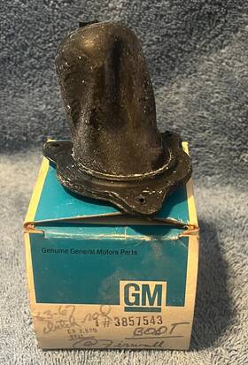 Gm 3857543 Corvette Clutch Rod Boot Firewall - 1965l-67 -nos Gm#