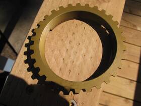 Gm 3875926 Chevy Sm420 4 Speed 3rd 4th Brass Synchro Ring 1959 To 1967 And 48 67 Gear