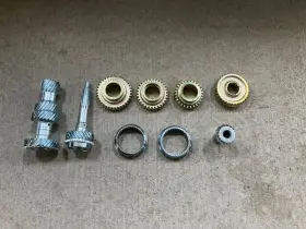Gkm20a Gm Muncie M20 Wide Ratio Gear Set 10 Spline Input For 1 Inch Cluster Plated 4 Display