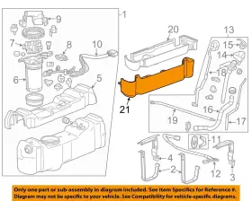 22809338 Gm Oem 12-16 Sierra 2500 Hd Emission Components-lower Shield