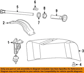 23176415 Gm Oem 15-22 Canyon Pick Up Box Spare Tire Carrier-reinforcement