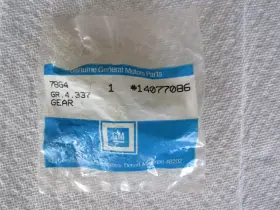 14077086 Gm Parts Nos Speedometer Driven Gear Original Equipment Part# 19 Teeth Aqua
