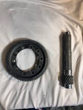 Honda 41233-ppp-000 4.7 Final Drive Ring Gear And Countershaft K20z3 Mint Condition