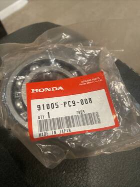 Honda 91005-pc9-008 Oem Genuine Differential Ball Bearing Manual Transmission