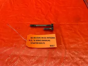 95701-10040-08 Honda 92-00 Civic 94-01 Integra D / B Series Manual Starter Bolts B16 B18 D16 Oem #243