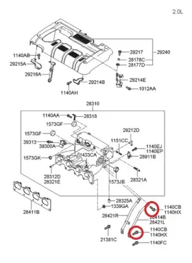 11401-10163 Hyundai 1 Genuine Hyundai/kia 11401 10163 Flange Bolt