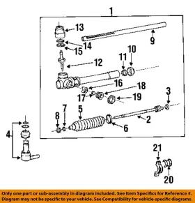 5652124000 Hyundai Oem 91-95 Scoupe Steering Gear-rack Bushing