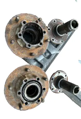 927348 Jeep Spicer Dana 25 27 30 Front Axle Hub Drum Brakes 65-78 Wagon Cj Truck Set