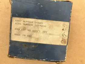 127-200 Mg Mgb 1962-67 Transmission Input Shaft Or 1st Motion Bearing Nos Moss